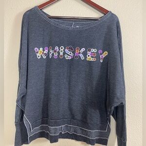 Chaser NWOT size small grey sweatshirt oversized